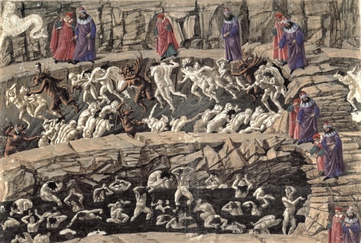 Sandro Botticelli, Disegni per la Divina ommedia di Dante